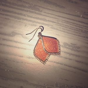 rose gold earrings